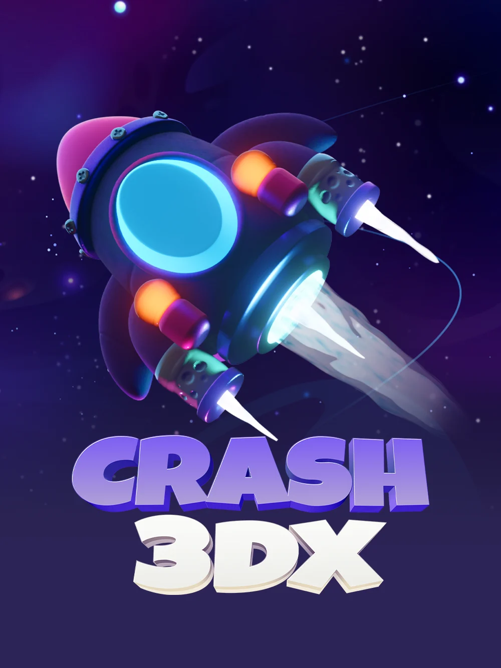 Juego tipo crash con interfaz dinámica y apariencia de alta adrenalina.