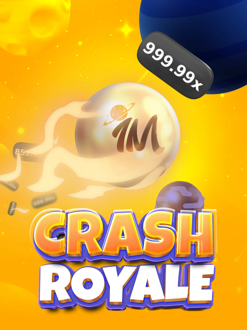Juego crash royale con enfoque en multiplicadores y energía de arena.